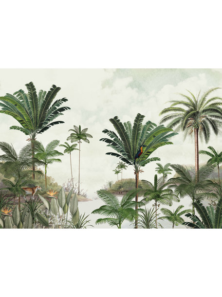 Creative Lab Amsterdam Rainforest Wallpaper Mural