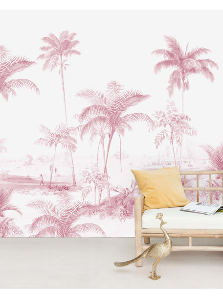 Exotic palms Pink