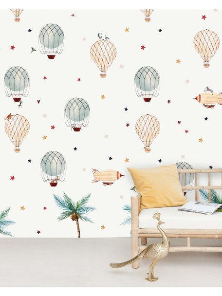 Creative Lab Amsterdam Little Balloon Wallpaper Mural