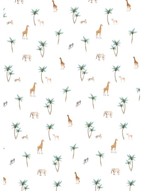 Creative Lab Amsterdam Savannah Palm Tree Wallpaper Mural