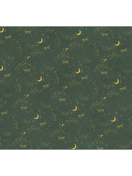 Creative Lab Amsterdam Stargazer Wallpaper Mural Gold