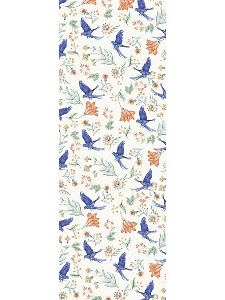 Creative Lab Amsterdam Paisley Parrot Wallpaper Mural