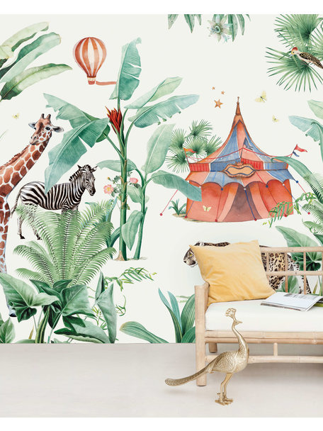 Creative Lab Amsterdam Jungle Circus Wallpaper Mural