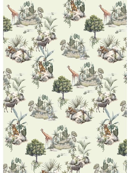 Creative Lab Amsterdam Safari Rocks Wallpaper Mural