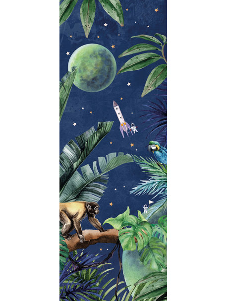 Creative Lab Amsterdam From Jungle to Space Wallpaper Mural