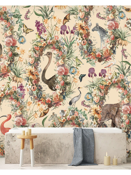 Creative Lab Amsterdam Never Ending Story Bathroom Wallpaper