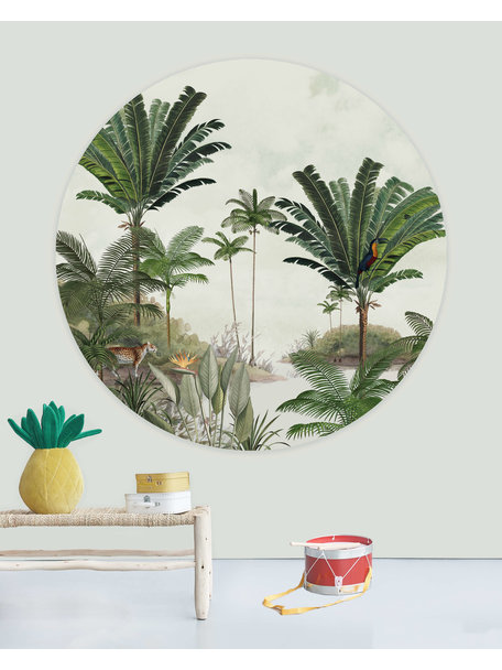 Creative Lab Amsterdam Rainforest Wallpaper Circle