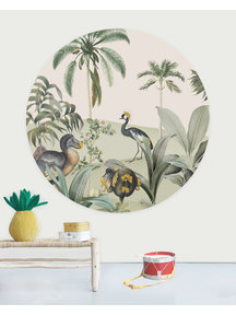 Creative Lab Amsterdam Dodo Oasis Wallpaper Circle