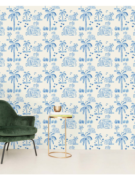 Creative Lab Amsterdam Maui Beach Blue Wallpaper