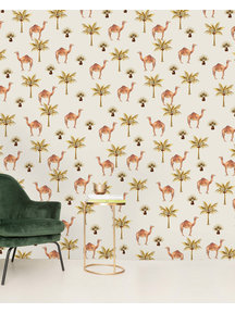 Creative Lab Amsterdam Dreamy Dromedary Wallpaper