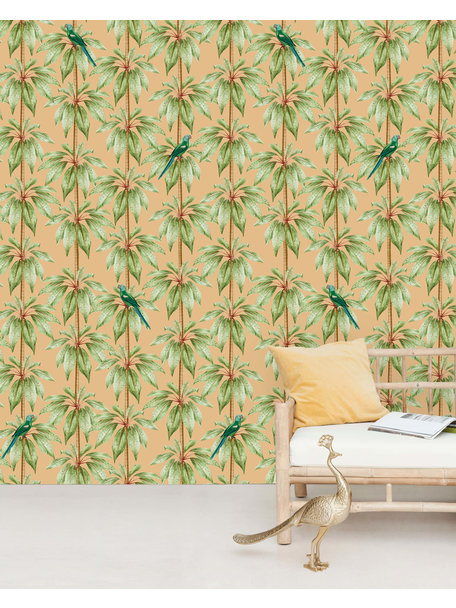 Creative Lab Amsterdam Canary Club Orange Wallpaper