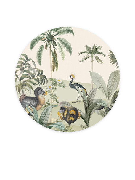 Creative Lab Amsterdam Dodo Oasis Wallpaper Circle