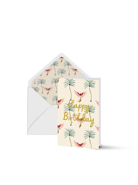 Creative Lab Amsterdam Spread your wings Greeting Card - Happy Birthday per 6