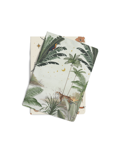 Creative Lab Amsterdam Magical Elixer & Rainforest Notebookset A5 per 6