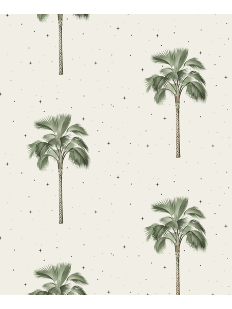 Creative Lab Amsterdam Palm Star Bathroom Wallpaper