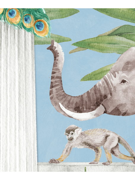 Creative Lab Amsterdam The Greek Animal Adventure Wallpaper