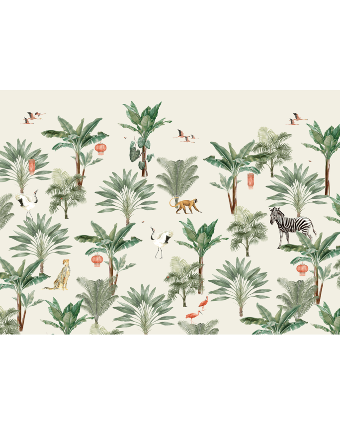Lovely Jungle Wallpaper Mural Creative Lab Amsterdam B2B