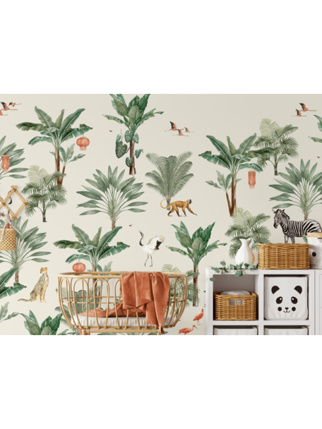 Lovely Jungle Wallpaper