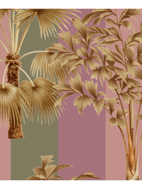 Creative Lab Amsterdam Golden Palms Wallpaper