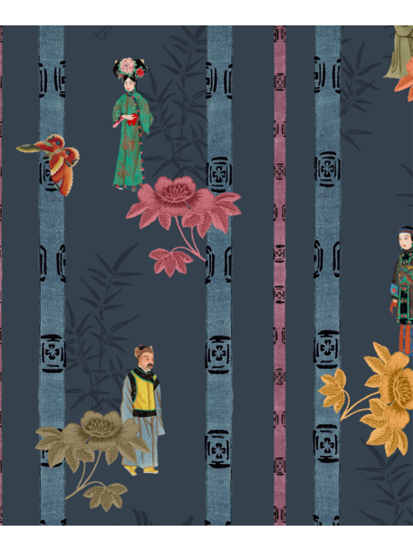 Creative Lab Amsterdam Chinese Costume Wallpaper