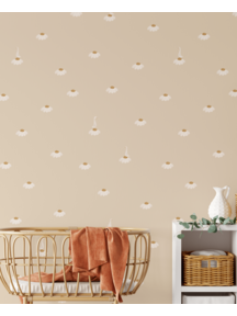 Creative Lab Amsterdam Sweet Camomile Soft Almond Pattern Wallpaper