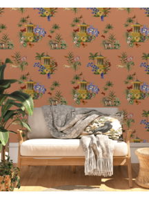 Creative Lab Amsterdam Asian Botanical Garden Terra Pattern Wallpaper