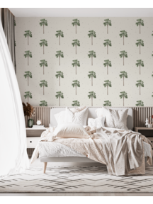 Creative Lab Amsterdam Palm Star Pattern Wallpaper