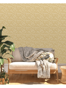 Creative Lab Amsterdam Flower Shower Yellow Wallpaper