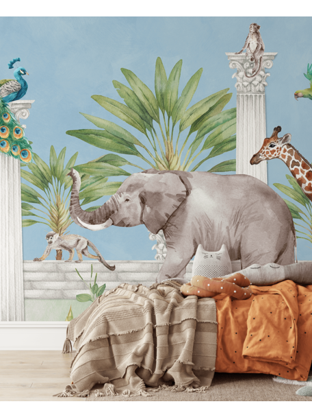 Creative Lab Amsterdam The Greek Animal Adventure Wallpaper Mural