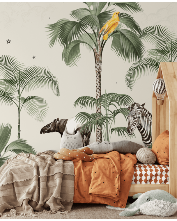 Palm Wildlife Mural Creative Lab Amsterdam B2B