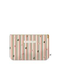 Creative Lab Amsterdam Stripy Flight Pencil Case/Pouch flat | PRE ORDER Delivery Sept 2023