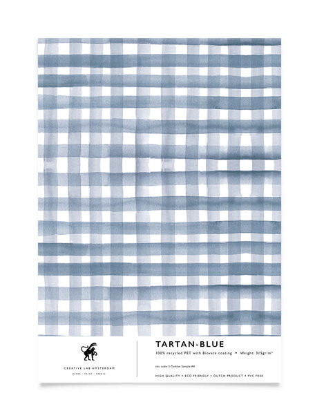 Tartan Blue Sample