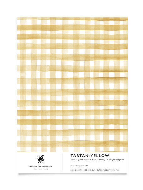 Tartan Yellow Sample