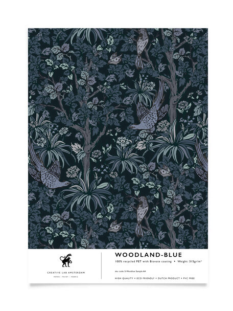 Woodland Blue  Sample