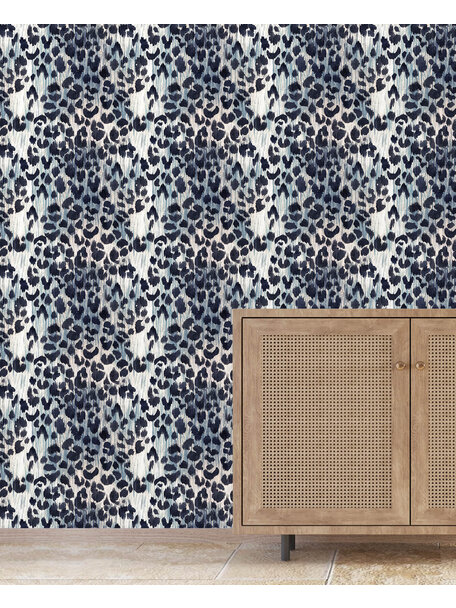 Wild Cat Blue  Wallpaper