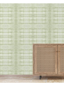 Tartan Green Customised Wallpaper