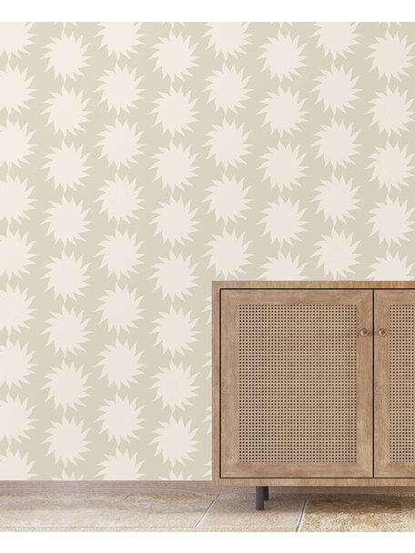 Sunny Taupe  Wallpaper