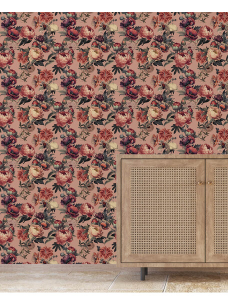 Peony Pink  Wallpaper