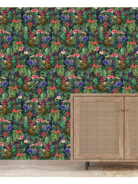 Lush Garden Green  Wallpaper