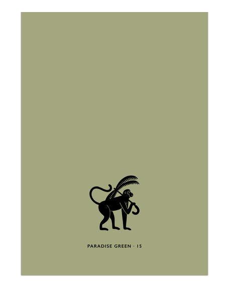 Paradise Green Wood Paint Matt· 15