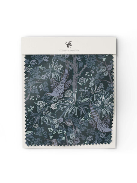 Woodland Blue Fabric Sample