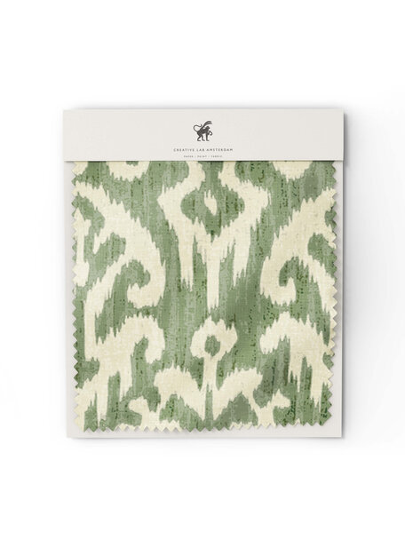 Pachacuti Green Fabric Sample