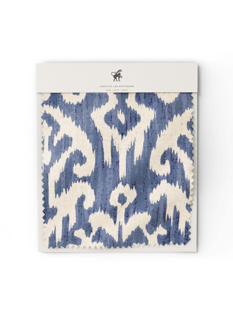 Pachacuti Blue Fabric Sample