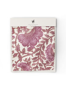 Bombay Flower Pink Fabric Sample