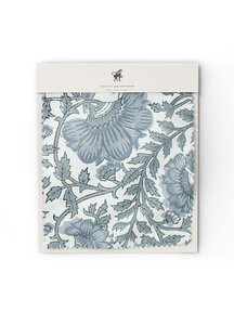 Bombay Flower Blue Fabric Sample