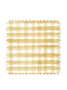Tartan Fabric Yellow