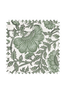 Bombay Flower Fabric  Green