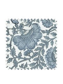 Bombay Flower Fabric Blue