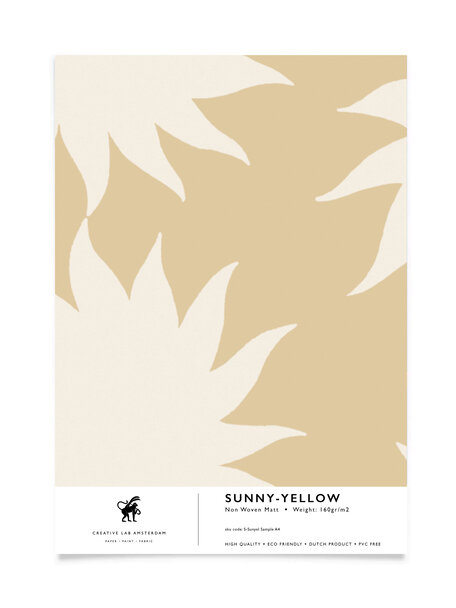 Sunny Yellow Sample