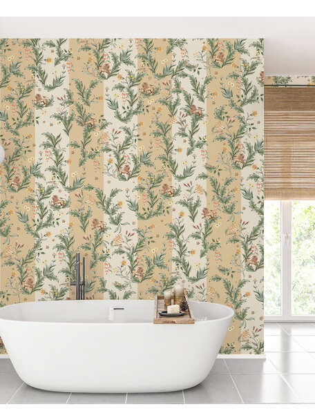 Wild Wisper Bathroom Wallpaper